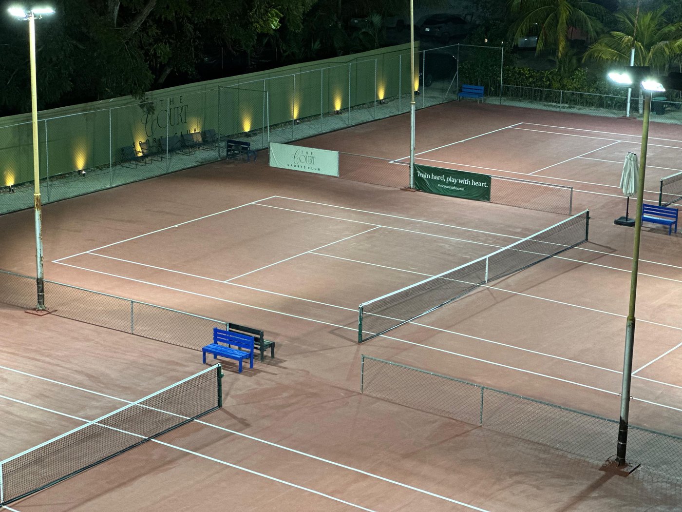 Canchas nocturnas The Court Sports Club
